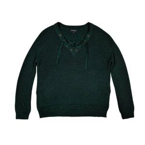 (Up To 50% Off SALE) George Oversized Knit Tie Up Sweater
